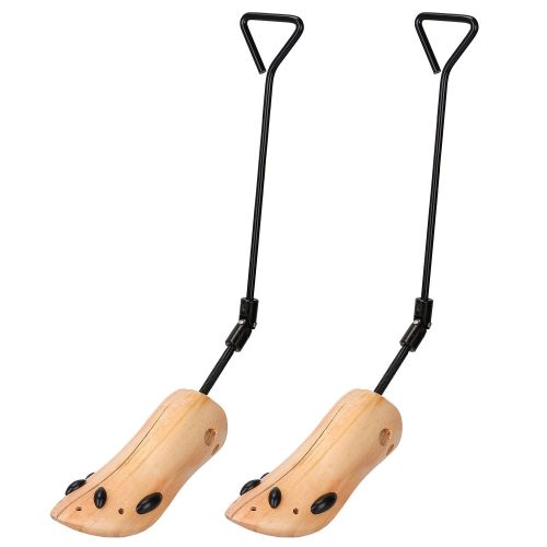 One Pair Boot Stretcher Adjustable Width Shoe Shaper Wooden Boot Widener Expander for Men One Pair Boot Stretcher Adjustable Width Shoe Shaper Wooden Boot Widener Expander for Men